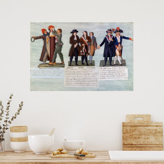 De uitvinding van het Rode Pet, Manuel, Petion Poster (Keuken)