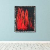 De uitvoerder canvas afdruk (Insitu (Houten vloer))