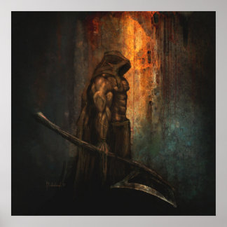 De uitvoerder - Fantasy art print