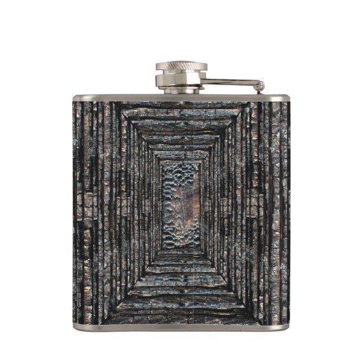 De uitvoerder heupfles (Achterkant)