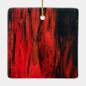 De uitvoerder keramisch ornament (Achterkant)