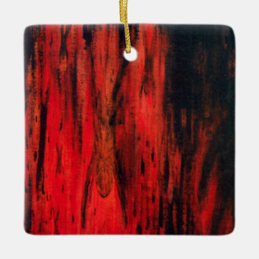 De uitvoerder keramisch ornament (Voorkant)