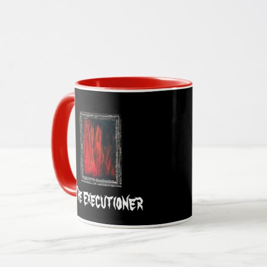 De uitvoerder mok (Voorkant links)