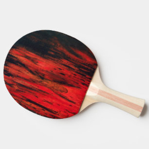 De uitvoerder tafeltennisbatje