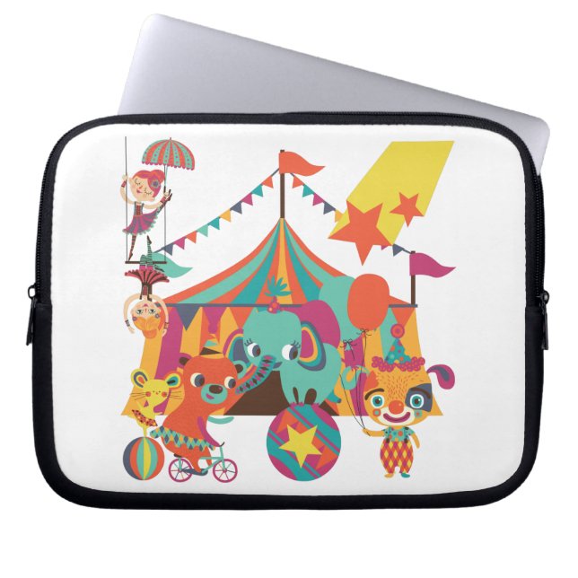 De Uitvoerders van het circus Laptop Sleeve (Voorkant)