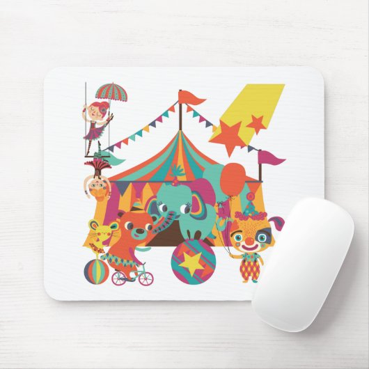 De Uitvoerders van het circus Muismat (Met muis)