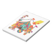 De Uitvoerders van het circus Notitieblok (Linkerzijde)