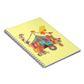 De Uitvoerders van het circus Notitieboek (Rechterzijde)