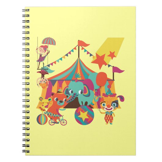 De Uitvoerders van het circus Notitieboek (Voorkant)