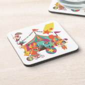 De Uitvoerders van het circus Onderzetter (Linkerzijde)