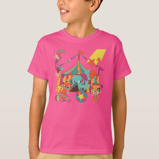 De Uitvoerders van het circus T-shirt (Voorkant)