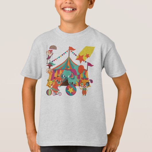 De Uitvoerders van het circus T-shirt (Voorkant)
