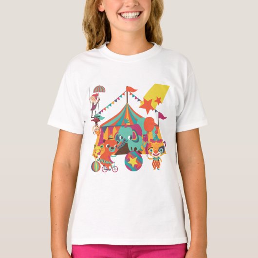 De Uitvoerders van het circus T-shirt (Voorkant)
