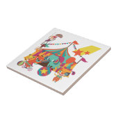 De Uitvoerders van het circus Tegeltje (Zijkant)