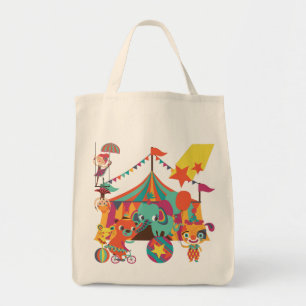 De Uitvoerders van het circus Tote Bag