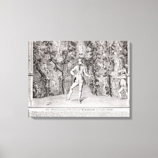 De uitvoeringen van de beroemde canvas afdruk (Voorkant)