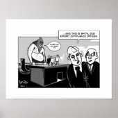 De uitvoernalevingsfunctionaris poster (Voorkant)