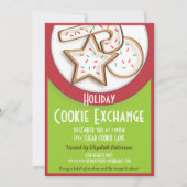 De Uitwisseling van het Koekje van de Holiday van  Kaart (Voorkant)