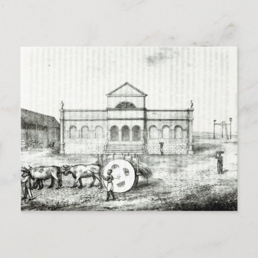 De uitwisseling van Rio, een openbare Trapiche Briefkaart (Voorkant)