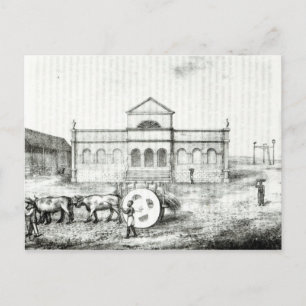 De uitwisseling van Rio, een openbare Trapiche Briefkaart