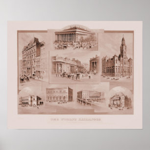  de uitwisselingen in de wereld poster