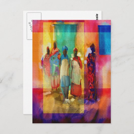 De uitzending door Paul Hebron Briefkaart (Voorkant / Achterkant)