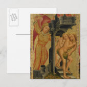 De uitzetting uit de tuin van het Paradijs Briefkaart (Voorkant / Achterkant)