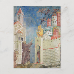 De uitzetting van de duivels uit Arezzo, 1297-1999 Briefkaart