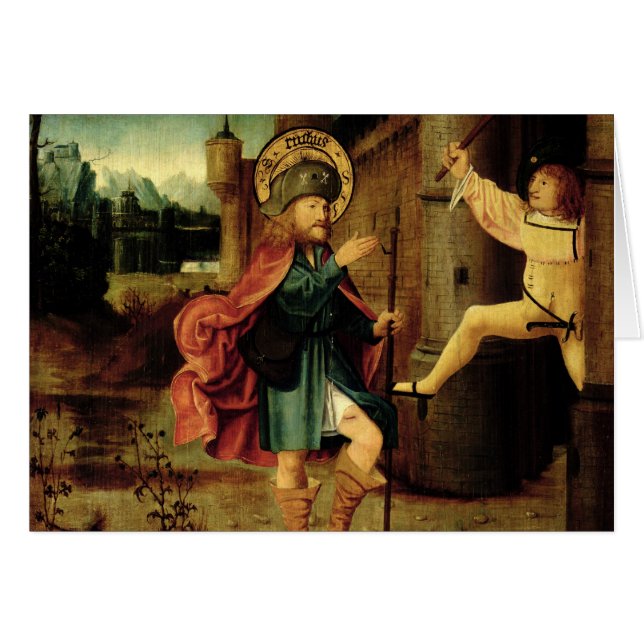 De uitzetting van Saint Roch uit Rome (Voorkant Horizontaal)