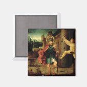 De uitzetting van Saint Roch uit Rome Magneet (Voorkant / Achterkant)
