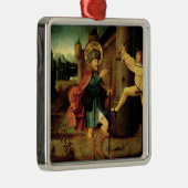 De uitzetting van Saint Roch uit Rome Metalen Ornament (Rechts)