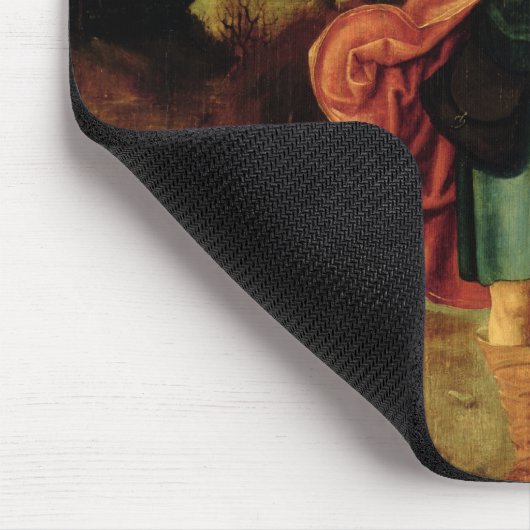 De uitzetting van Saint Roch uit Rome Muismat (Hoek)