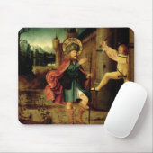 De uitzetting van Saint Roch uit Rome Muismat (Met muis)