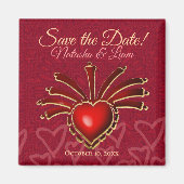 De Uitzondering van de liefde sparen de Magnet van (Voorkant)