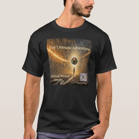 De ultieme Adventure QR-code T-shirt (Voorkant)