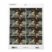De ultieme Bald Eagle Etiket (Full Sheet)