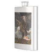 De ultieme Bald Eagle Heupfles (Links)