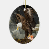 De ultieme Bald Eagle Keramisch Ornament (Rechts)