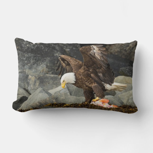 De ultieme Bald Eagle Kussen (Voorkant)
