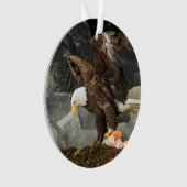 De ultieme Bald Eagle Ornament (voorkant)