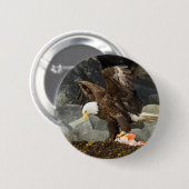 De ultieme Bald Eagle Ronde Button 5,7 Cm (Voorkant /achterkant)