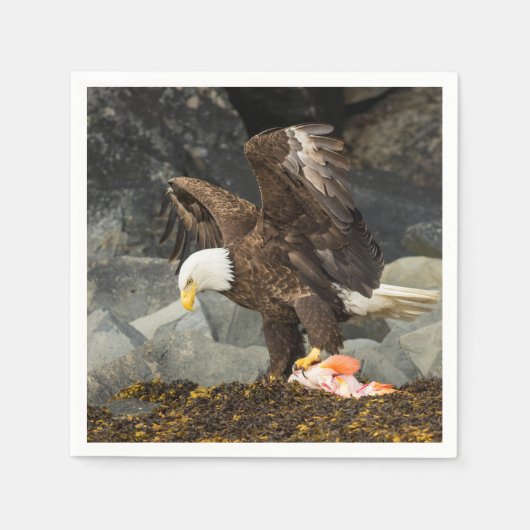 De ultieme Bald Eagle Servetten (Voorkant)