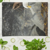 De ultieme Bald Eagle Theedoek (Gevouwen)