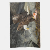 De ultieme Bald Eagle Theedoek (Verticaal)