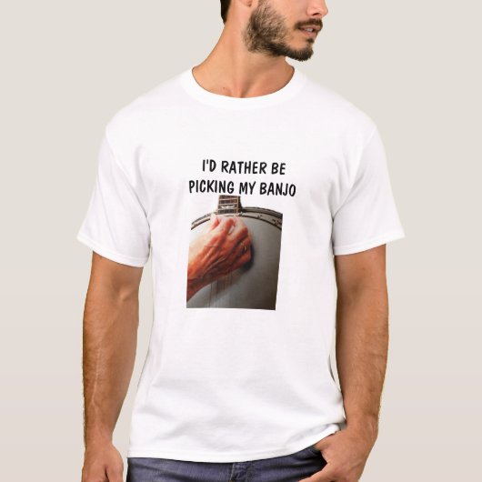DE ULTIEME "BANJO PLAYER'S" T-SHIRT (Voorkant)