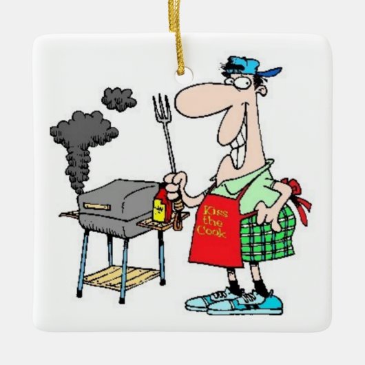 DE ULTIEME BBQ KING'S CHRISTMAS ORNAMENT (Voorkant)