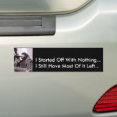 De ultieme Bumpersticker...... Bumpersticker (Op auto)