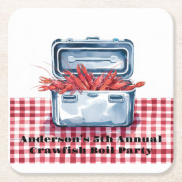 De ultieme Crawfish Boil: een zuidelijke traditie Kartonnen Onderzetters
