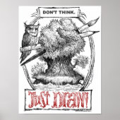 De ultieme denk niet. Trek gewoon. Poster! Poster (Voorkant)