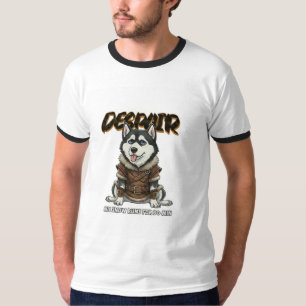 De ultieme dramakoning: De "Geen sneeuw" Husky kri T-shirt